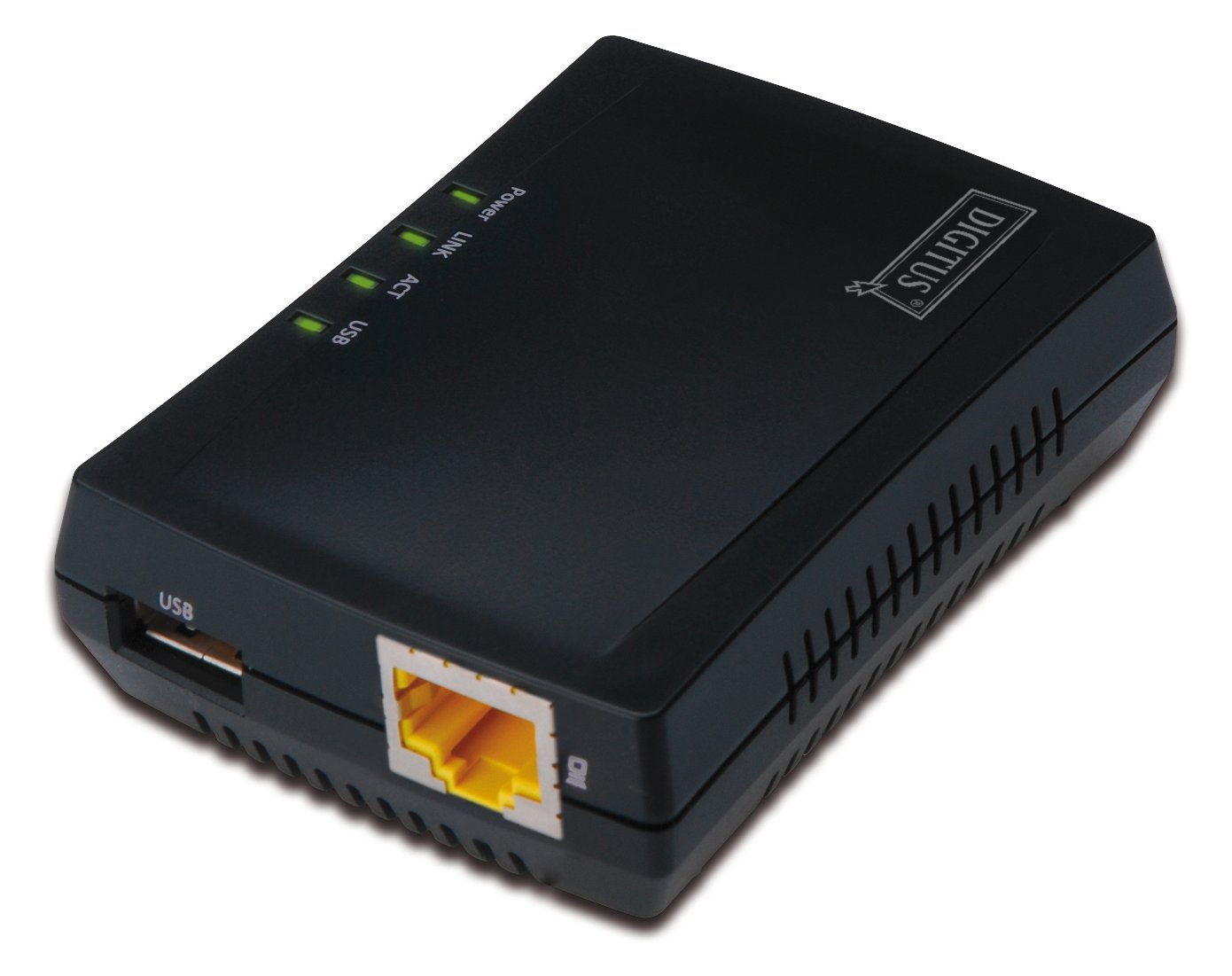 DIGITUS 1-Port USB 2.0 Multifunction Network Server