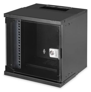 DIGITUS 25.4cm 10Zoll 6U wall mounting cabinet SOHO PRO 325 x 315 300mm - Wandgehäuse von LumaTech