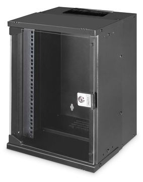DIGITUS 25.4cm 10Zoll 9U wall mounting cabinet SOHO PRO 460 x 315 300mm - Wandgehäuse von LumaTech