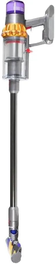 Dyson V15 Detect Absolute Akku-Handstaubsauger mit Stiel - Nickel/Satin Gelb
