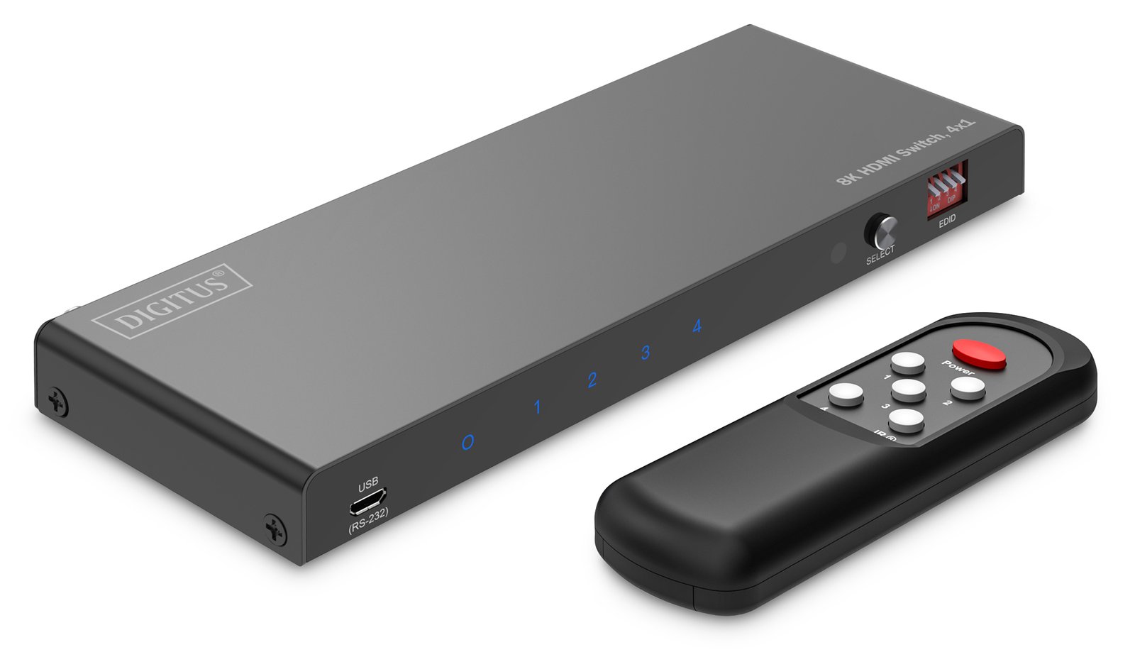 DIGITUS 4x1 HDMI Switch 8K/60Hz - HDMI