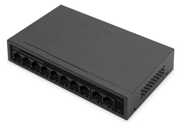 DIGITUS 8+2 Port FE PoE Switch von LumaTech