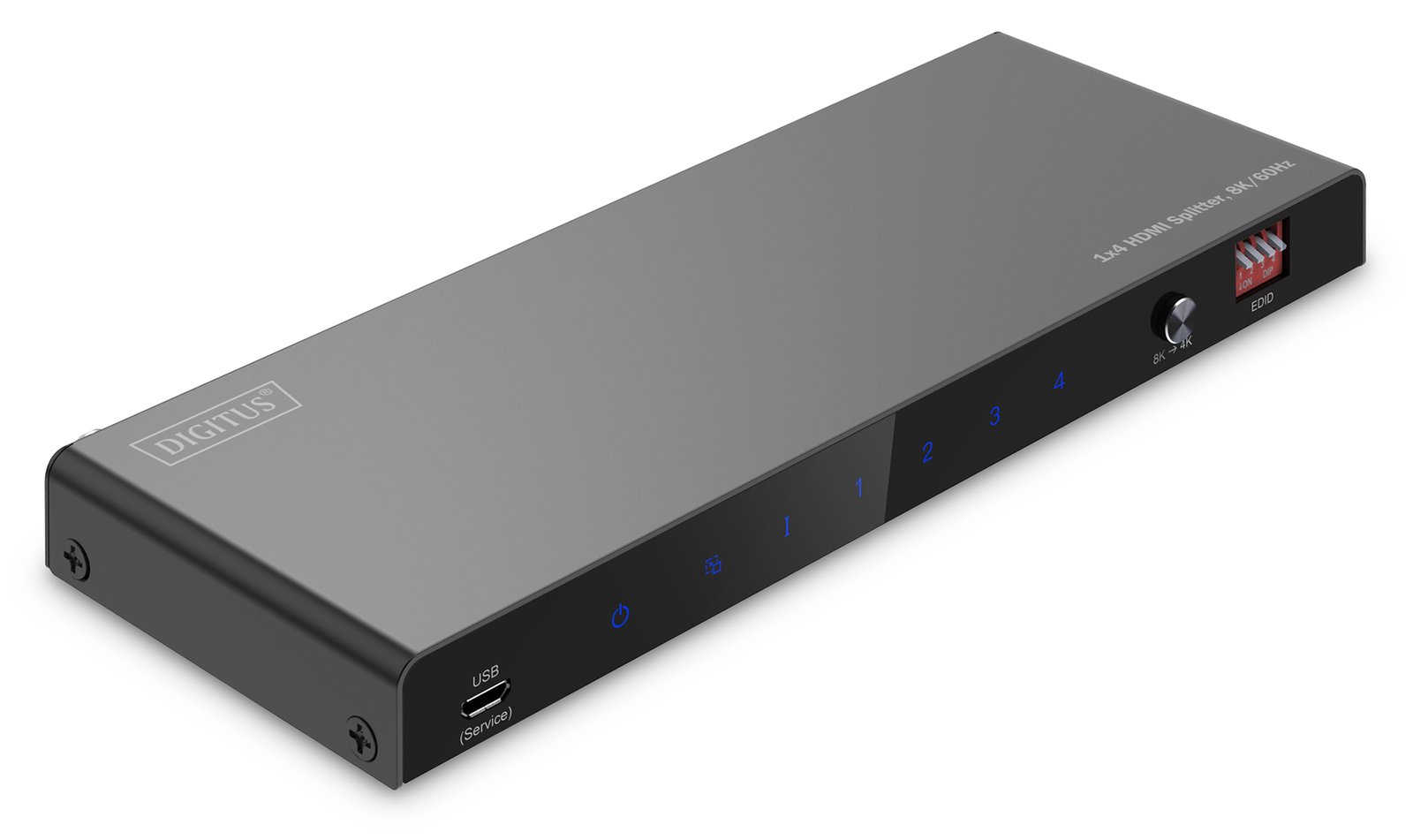DIGITUS 8K HDMI Splitter, 1x4