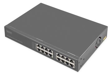 DIGITUS 8-Port Gigabit Ethernet PoE Injektor, 802.3bt, 250 W von LumaTech