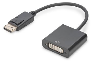 DIGITUS Aktiver DisplayPort Adapter / Konverter, DP auf DVI von LumaTech