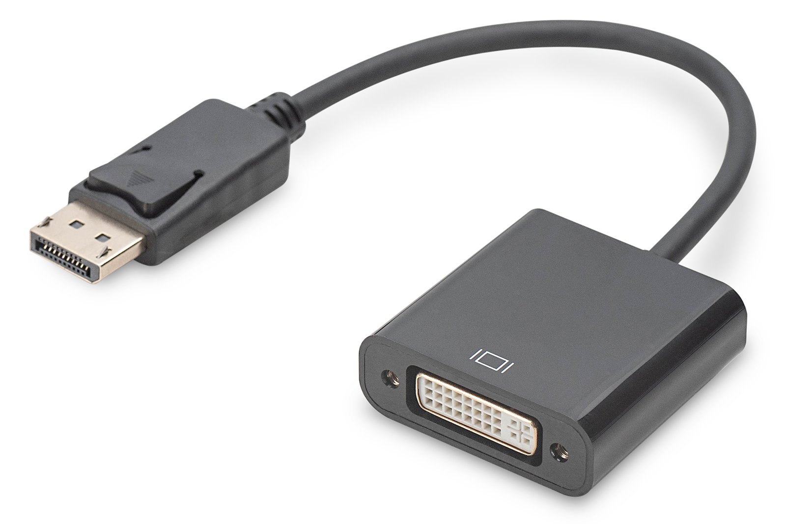 DIGITUS Aktiver DisplayPort Adapter / Konverter, DP auf DVI