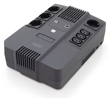 DIGITUS All-in-One USV, 600VA/360W, LED von LumaTech