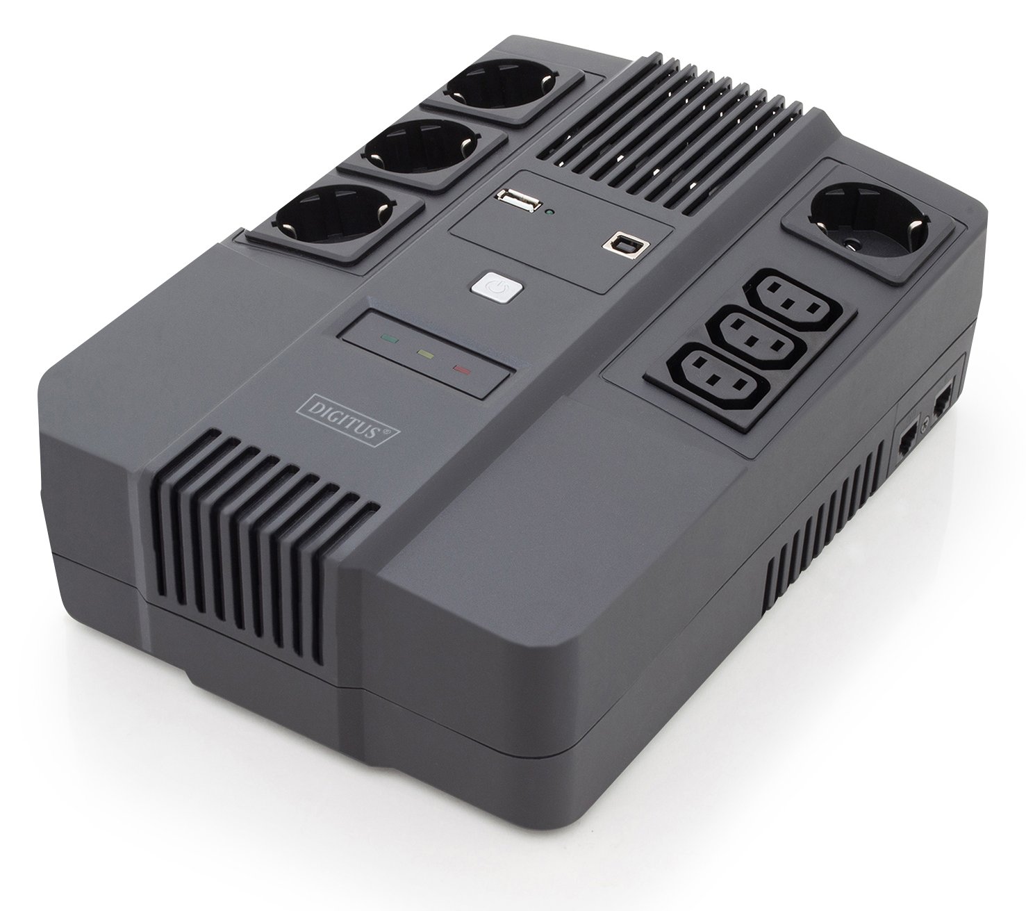 DIGITUS All-in-One USV, 800VA/480W, LED