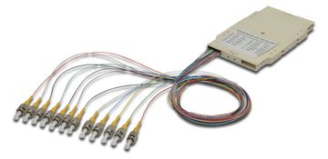 DIGITUS ASSMANN - Glasfaserkabelkiste - ST SM X 12 - weiß von LumaTech