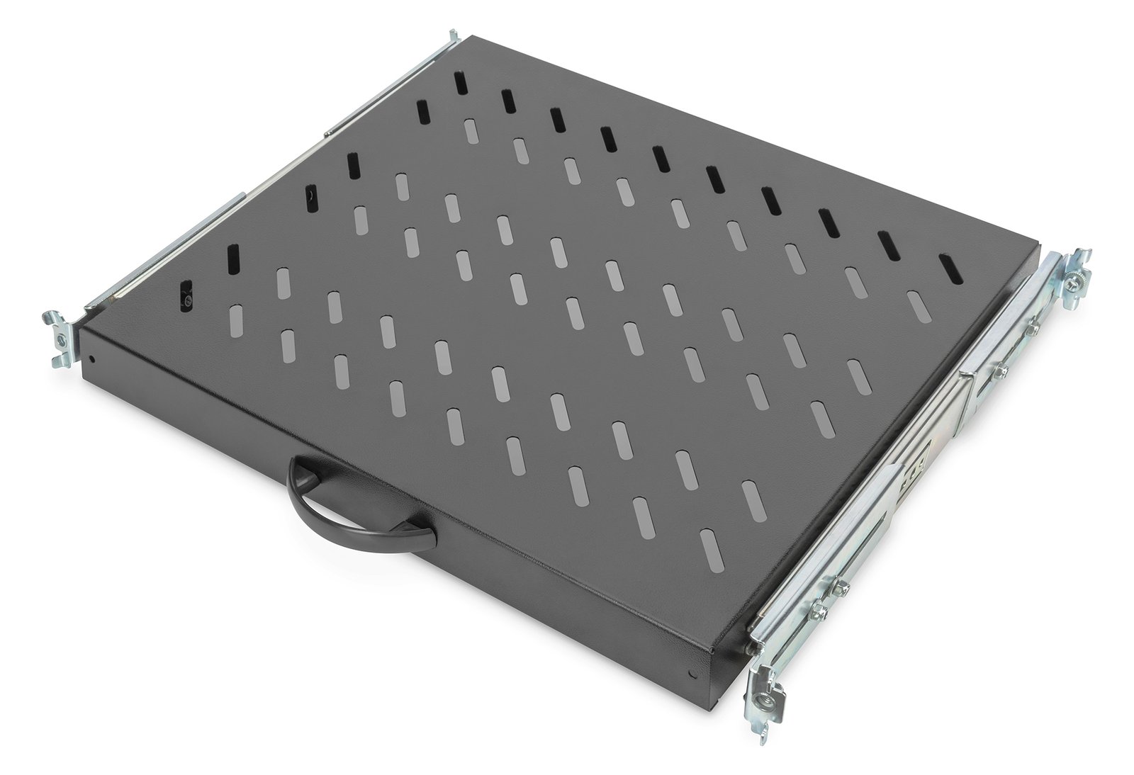 DIGITUS Ausziehbarer Fachboden für 483 mm (19)-Schränke