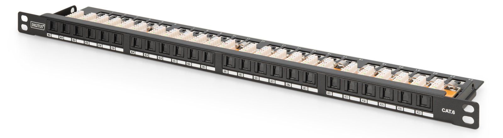DIGITUS CAT 6, Class E High Density Patch Panel, ungeschirmt