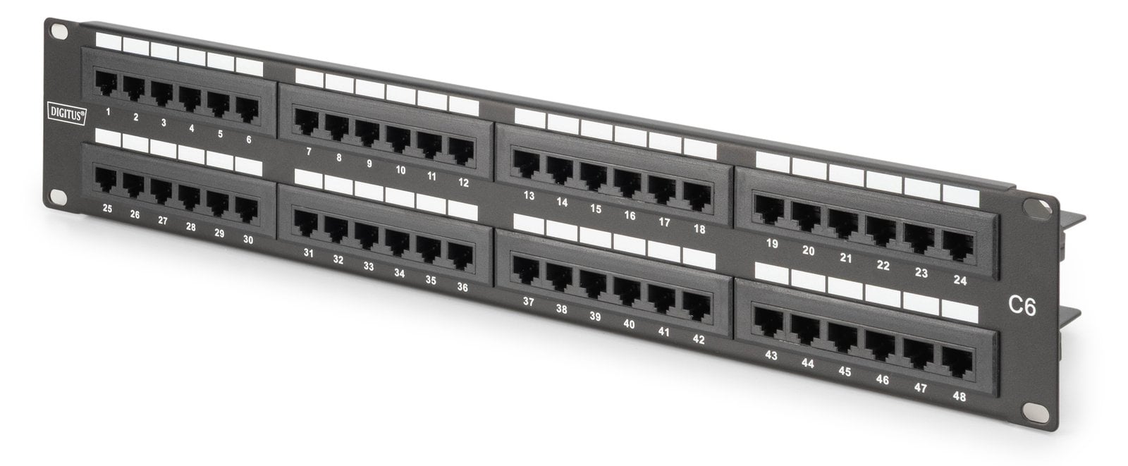DIGITUS CAT 6, Klasse E Patch Panel