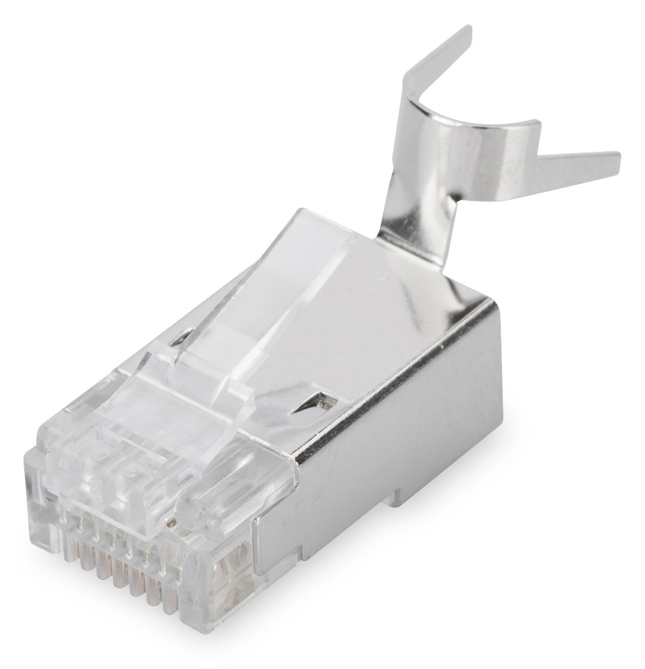 DIGITUS CAT 6A Modularstecker für Rundkabel, geschirmt, 100 Stk.