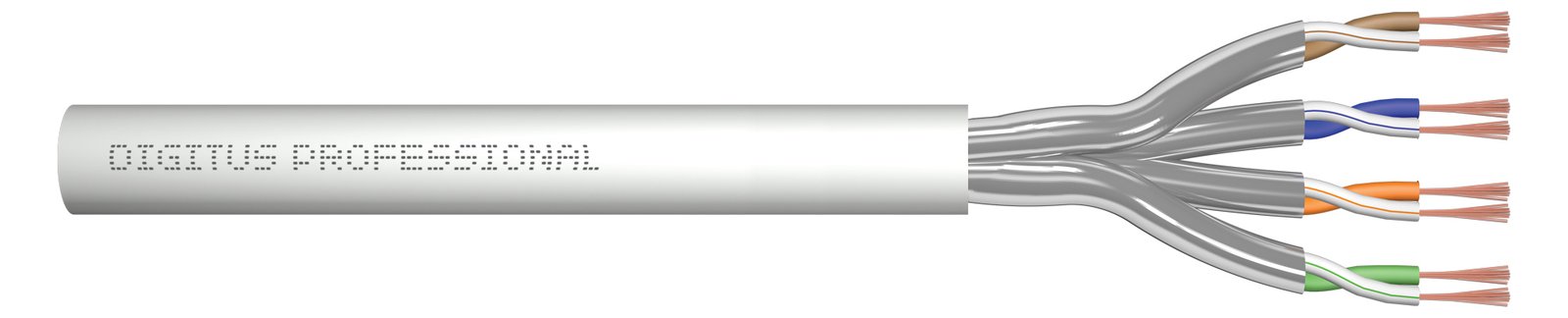 DIGITUS CAT 6A U/FTP Twisted Pair Roh-Patchkabel