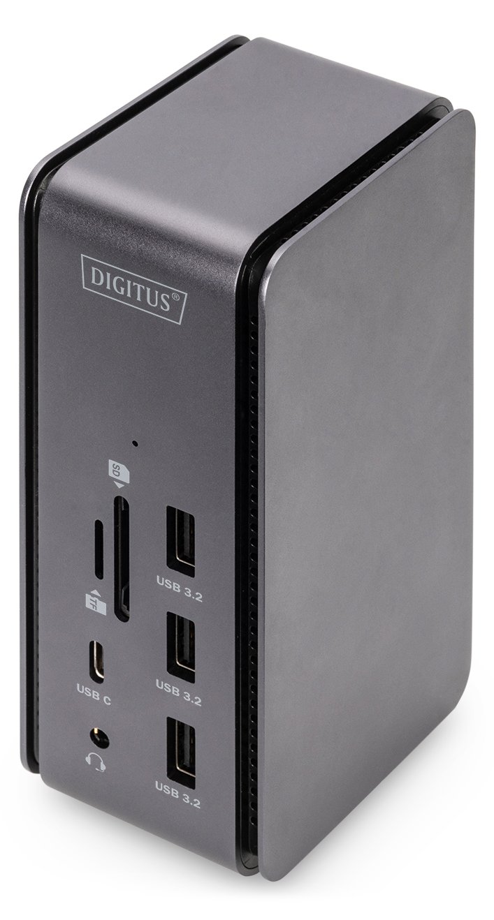 DIGITUS DA-70897 - Dockingstation - USB4 - HDMI, DP