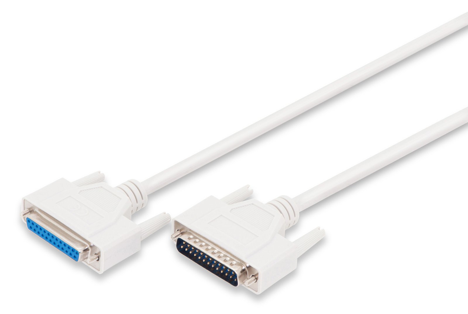 DIGITUS Datatransfer Verlängerungskabel, D-Sub25/St - D-Sub25/Bu