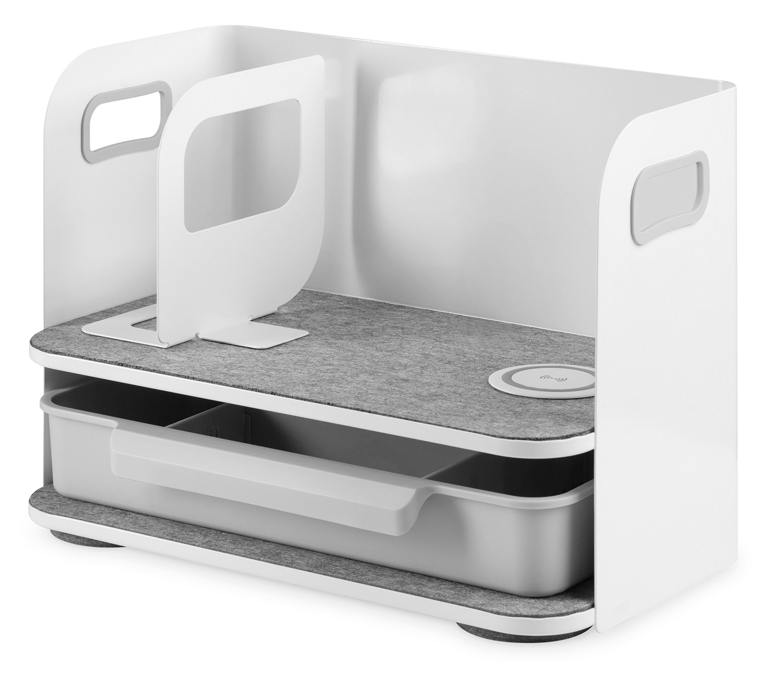 DIGITUS Desktop Organizer mit Qi-Ladegerät