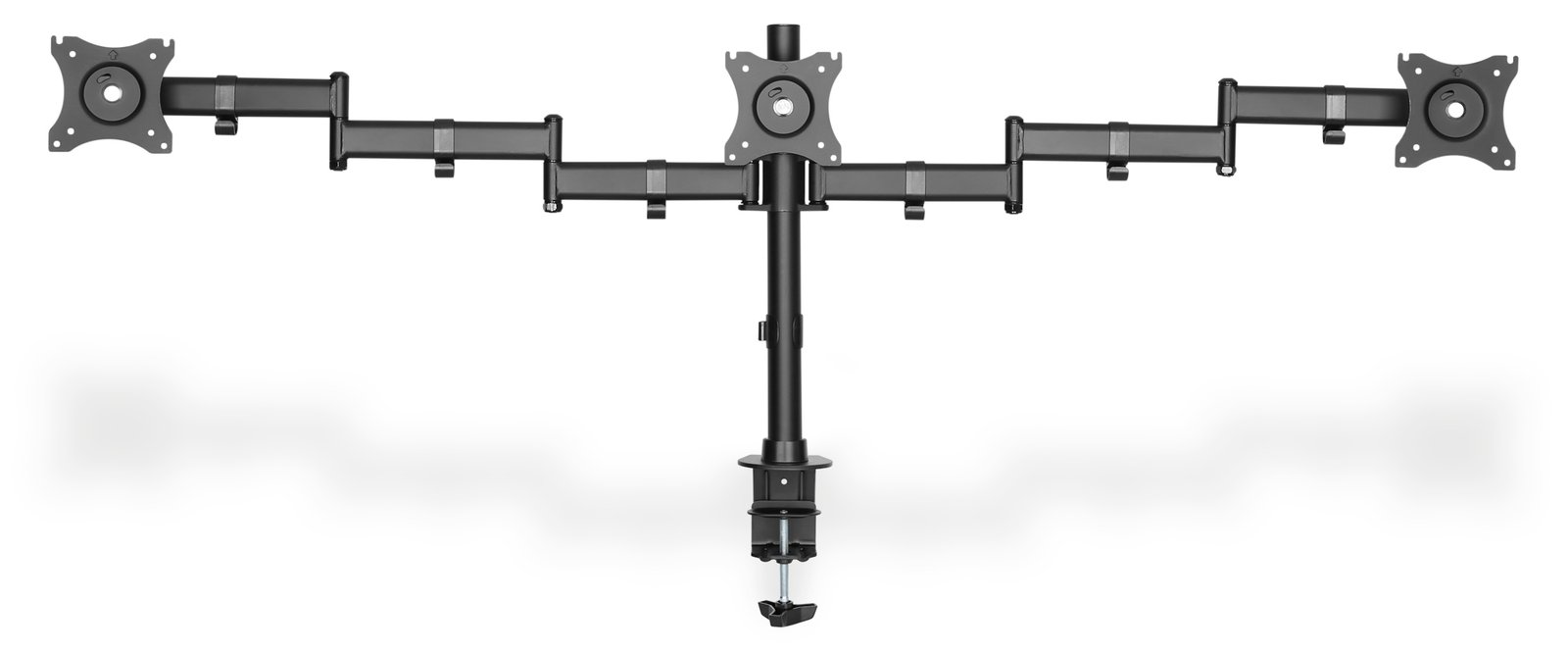 DIGITUS Dreifach Monitor Ständer mit Klemmbefestigung