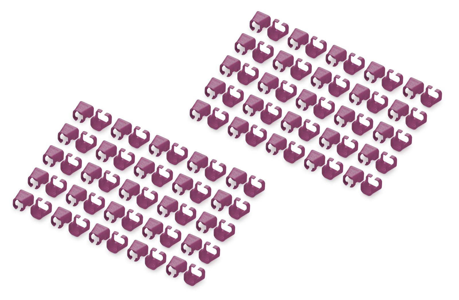 DIGITUS Farbclips für Patchkabel 100Stk. Magenta - Kabel - Netzwerk