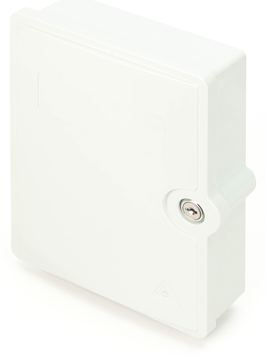 DIGITUS FTTH/FTTB-Anschlussgehäuse, bestückt, OS2, 12 Fasern, LC/APC von LumaTech