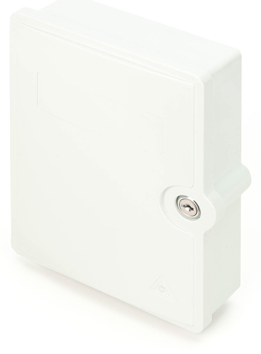 DIGITUS FTTH/FTTB-Anschlussgehäuse, bestückt, OS2, 12 Fasern, LC/APC