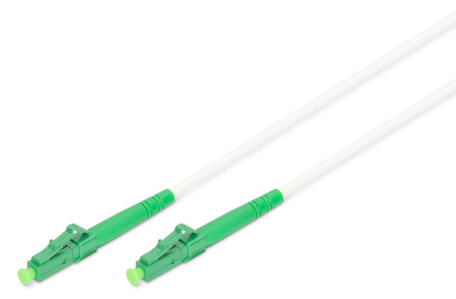 DIGITUS Glasfaser Patchkabel, stahlarmiert, simplex, singlemode, LC/APC  LC/APC, 5 m