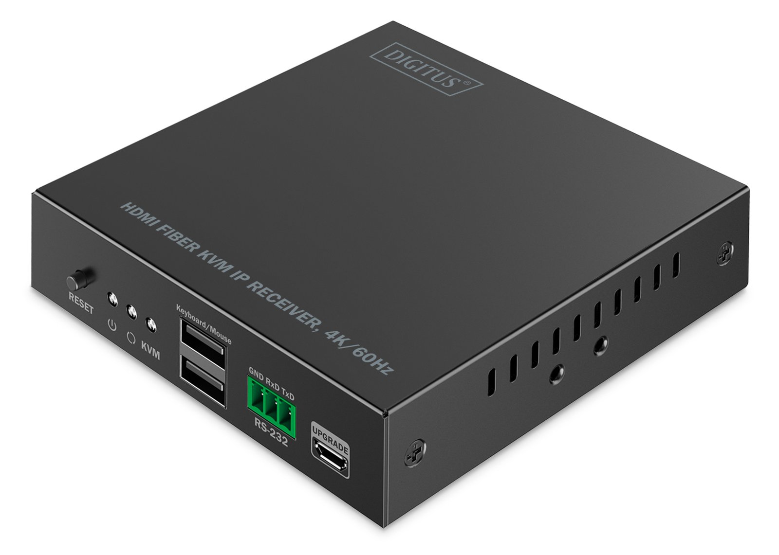 DIGITUS HDMI Fiber KVM IP Receiver, 4K/60Hz