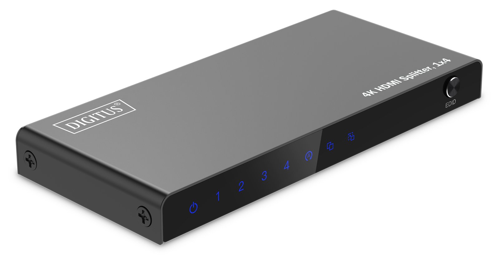 DIGITUS HDMI Splitter 1x4 4K/60Hz HDCP 2.3 EDID Control
