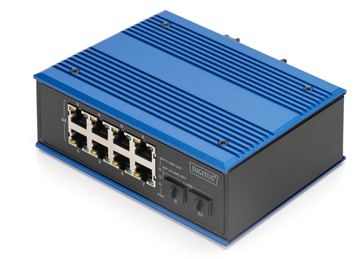 DIGITUS Industrial 8 +2-Port Gigabit Ethernet Switch von LumaTech