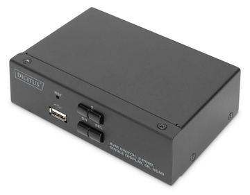DIGITUS KVM-Switch, 2-Port, Single-Display, 4K, HDMI® von LumaTech