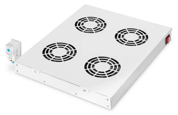 DIGITUS Lüftereinheit zur variablen 483 mm (19)-Installation von LumaTech