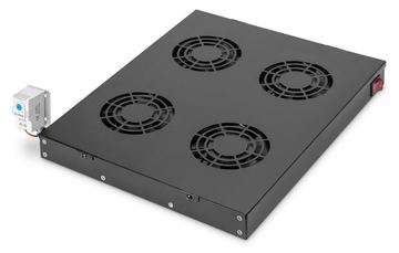 DIGITUS Lüftereinheit zur variablen 483 mm (19)-Installation von LumaTech
