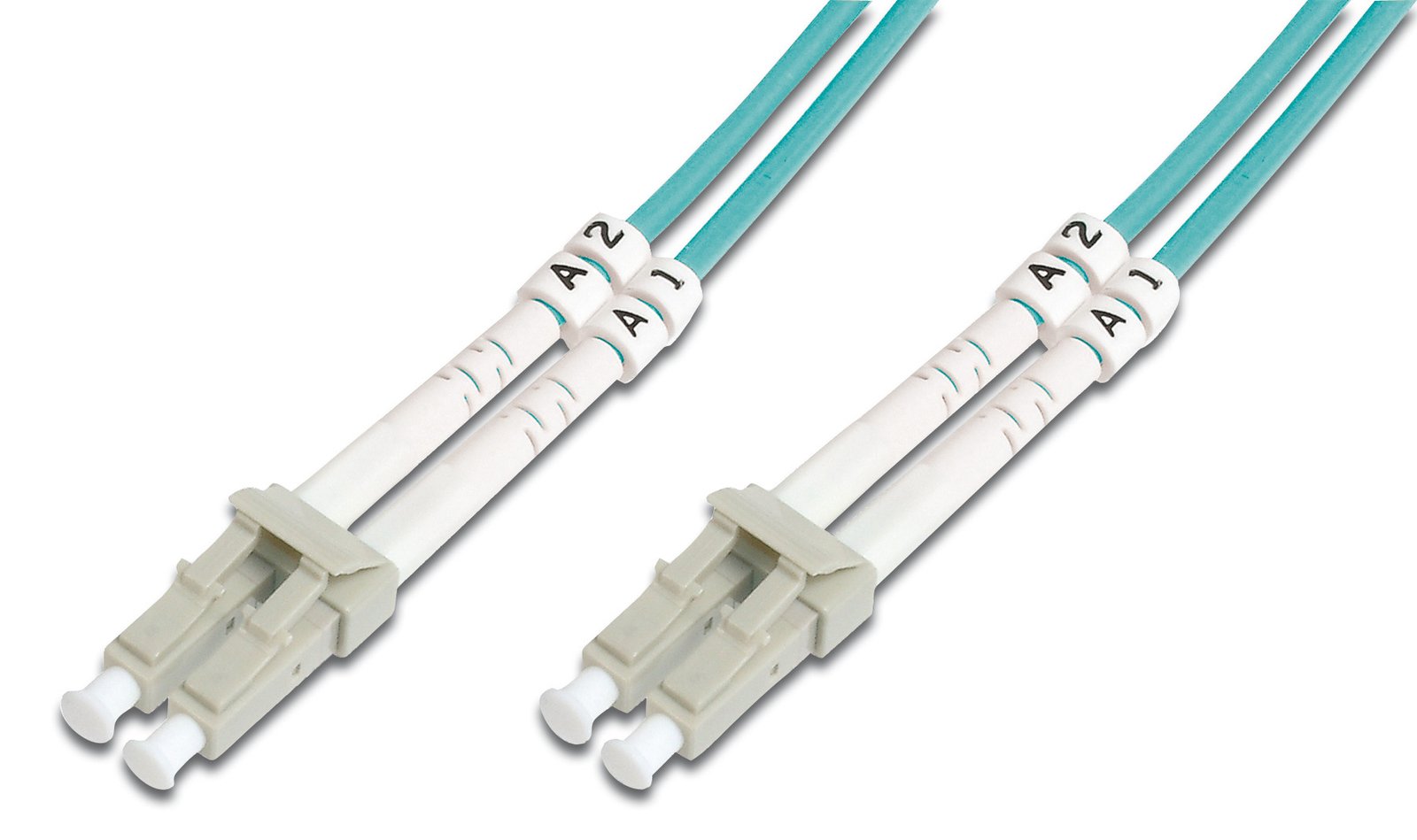 DIGITUS LWL Multimode OM 3 Patchkabel, LC / LC