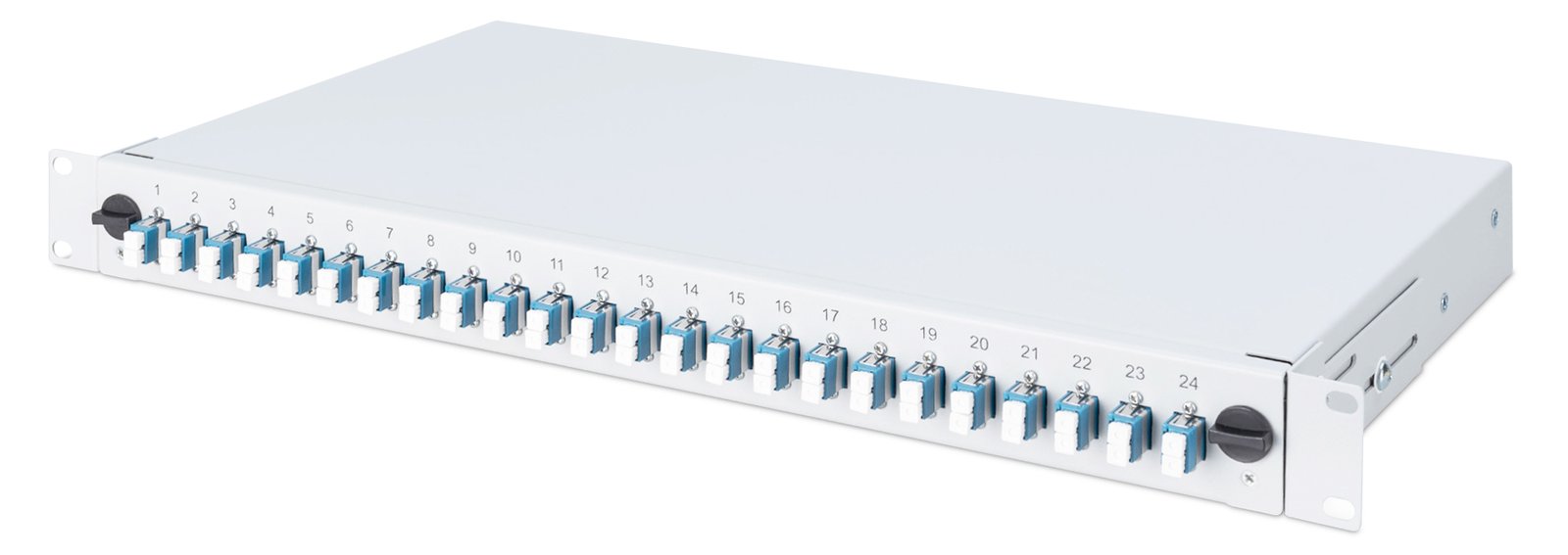 DIGITUS LWL Spleißbox, bestückt, LC, OS2