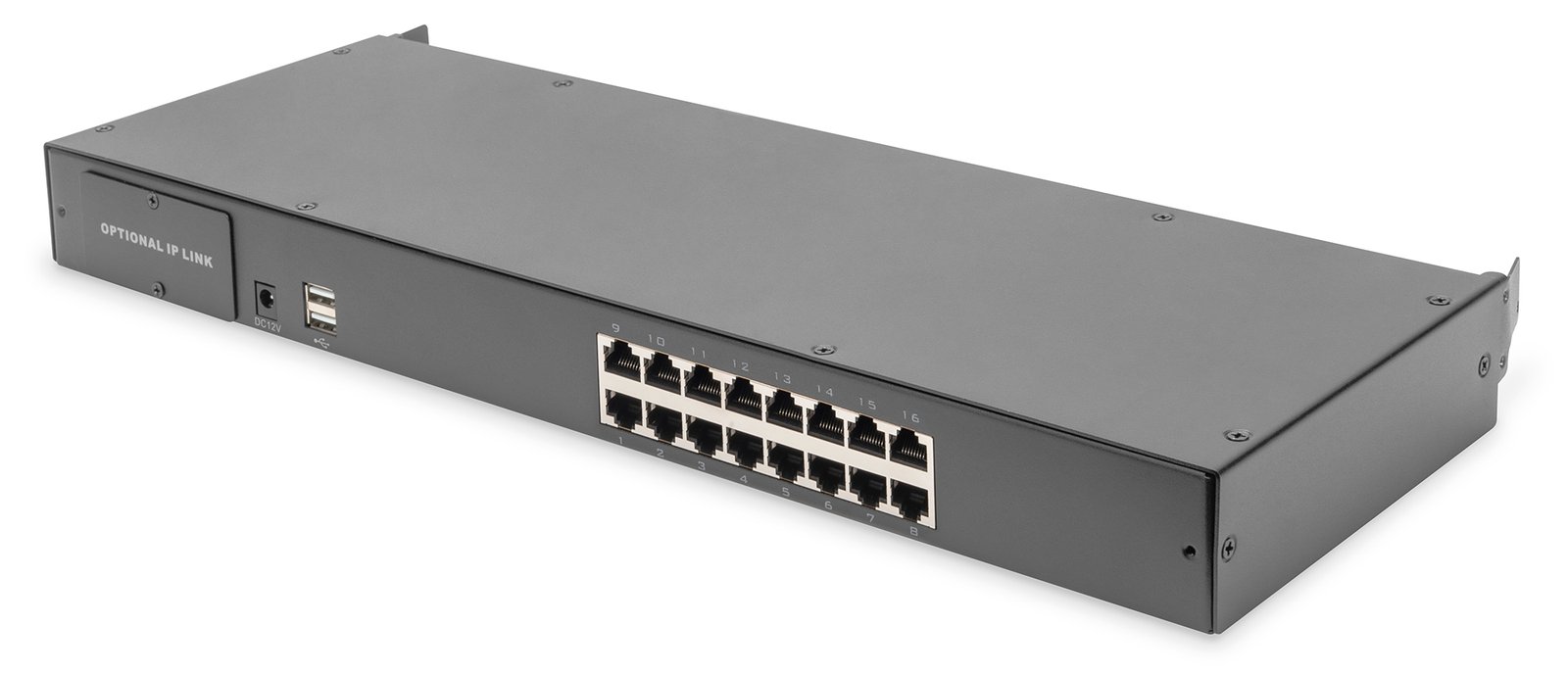 DIGITUS Modularer CAT 5 KVM-Switch, 16-Port