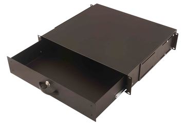 DIGITUS Tastatureinschub & Dokumentenablage für 483 mm (19)-Schränke von LumaTech