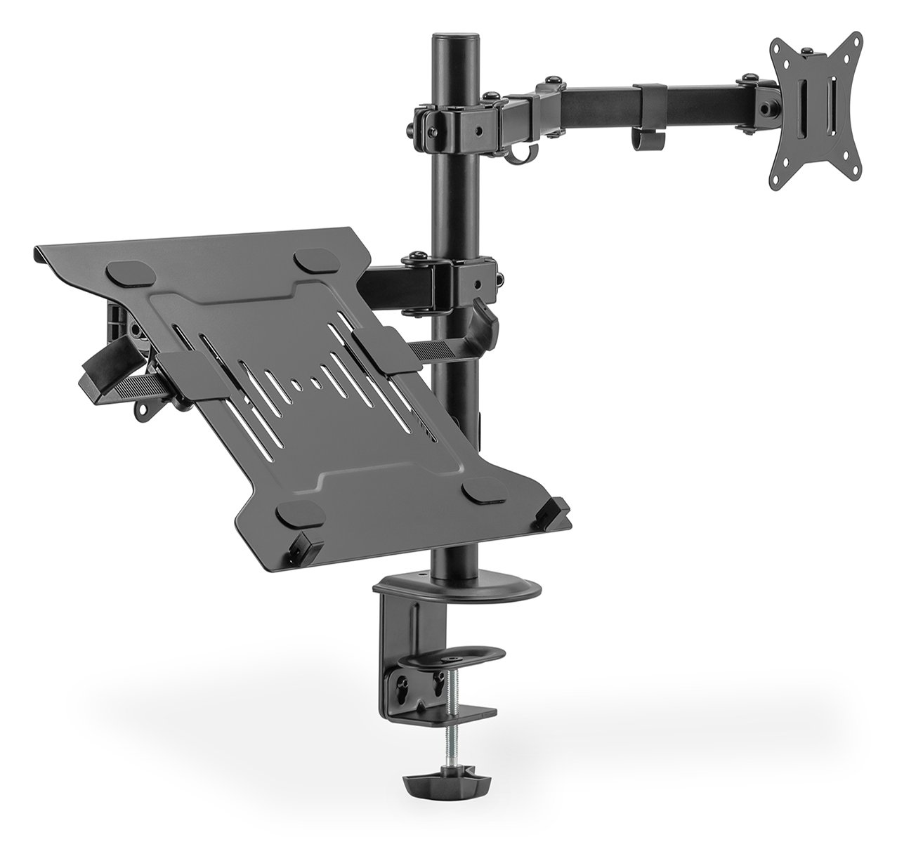 DIGITUS Universal Monitorhalter mit Notebookhalterung