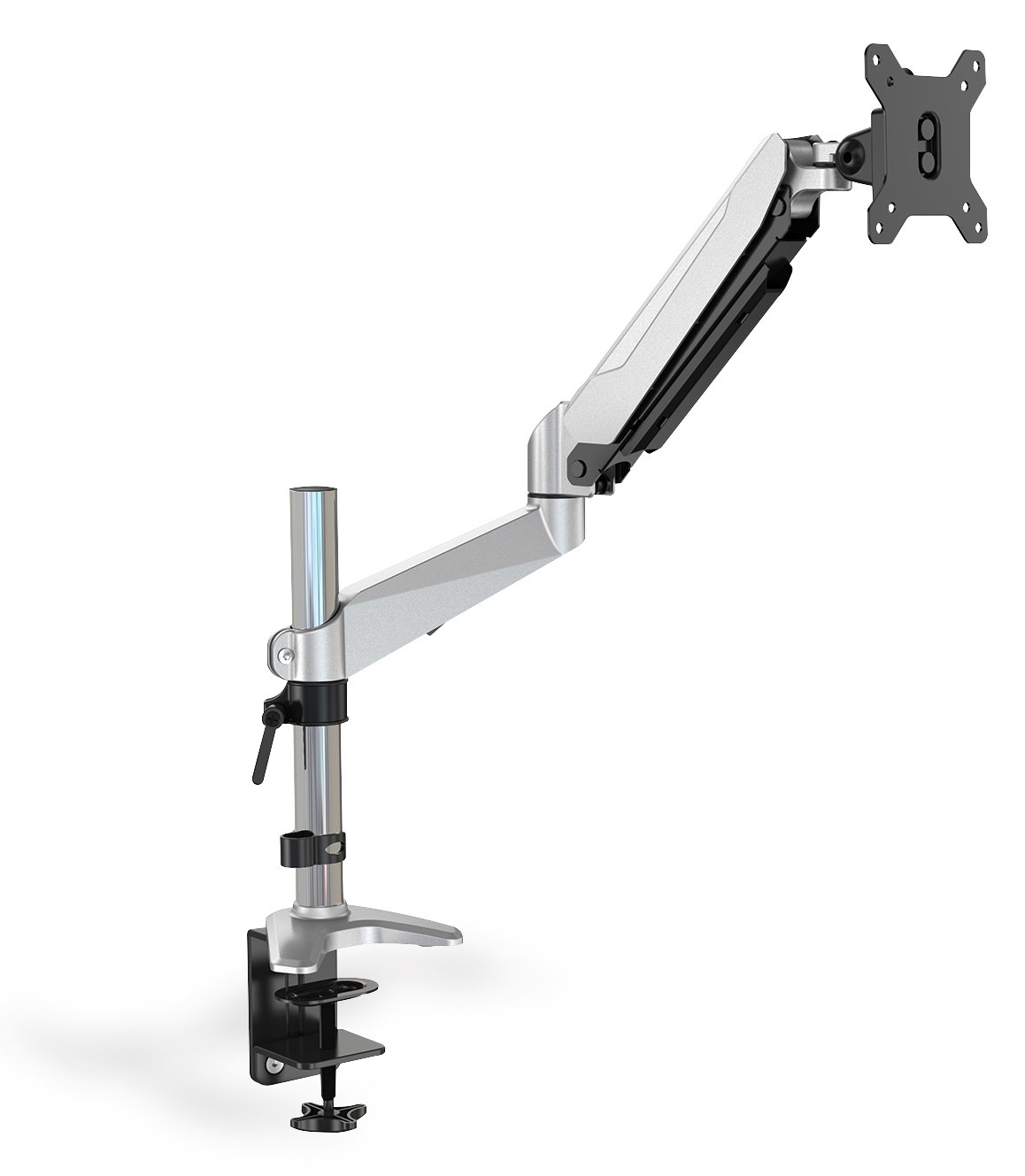 DIGITUS Universal Single Monitorhalter mit Gasdruckfeder und Klemmbefestigung