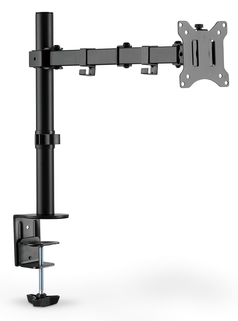 DIGITUS Universal Single Monitorhalter mit Klemmbefestigung