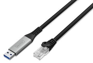 DIGITUS USB 3.2 Gen1 - RJ45 Ethernet Kabel, 1Gbit/s, 2m von LumaTech
