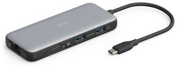 DIGITUS USB-C Docking Station 8-Port HDMI USB RJ45 SD von LumaTech
