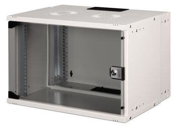 DIGITUS Wandgehäuse SOHO PRO - 483 mm (19) - 540x400 mm (BxT) von LumaTech