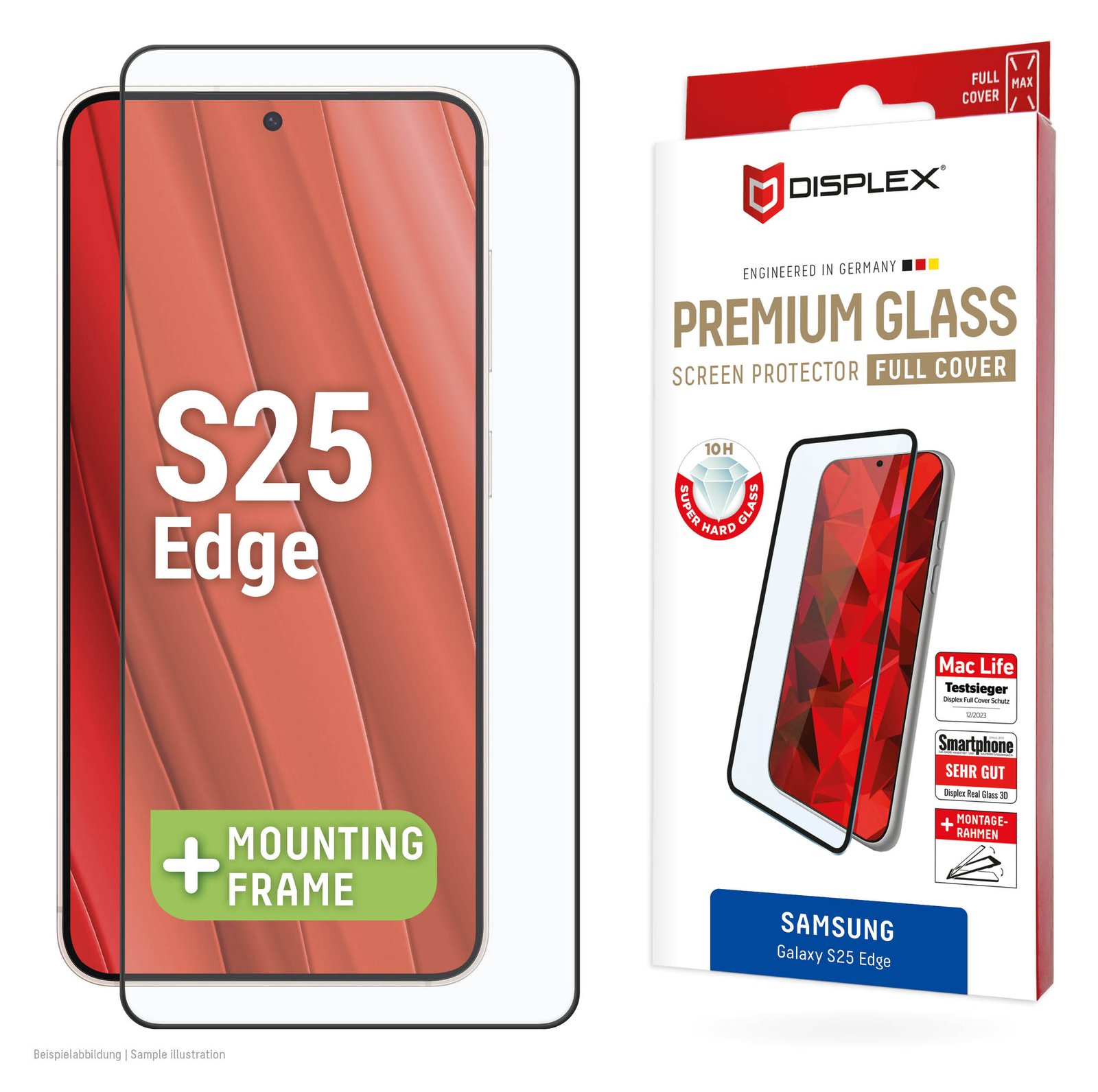 DISPLEX Premium Glass FC Samsung Galaxy S25 Edge