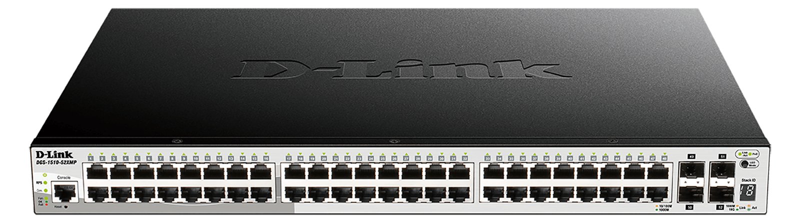D-Link DGS 1510-20 - Switch - L3 - Smart - 16 x 10/100/1000 + 2 x Gigabit SFP + 2 x 10 Gigabit SFP+