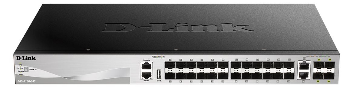 D-Link DGS 3130-30S - Switch - L3 Lite - managed