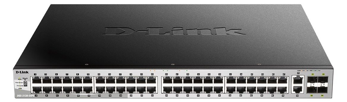D-Link DGS 3130-54PS - Switch - L3 Lite - managed - 48 x 10/100/1000 (PoE)