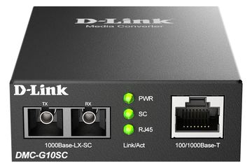 D-Link DMC G10SC - Medienkonverter - GigE - 10Base-T, 1000Base-LX, 100Base-TX, 1000Base-T von LumaTech