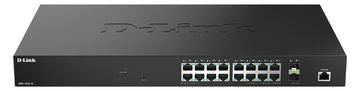 D-Link DMS 1250-18 - Switch - L2+ - Smart - 18 x 10/100/1000/2.5G + 2 x 10 Gigabit SFP+ von LumaTech