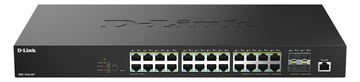 D-Link DMS 1250-28P - Switch - L2+ - Smart - 24 x 10/100/1000/2.5G (PoE+) von LumaTech