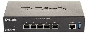 D-Link DSR-250V2 - Router - 4-Port-Switch - GigE von LumaTech